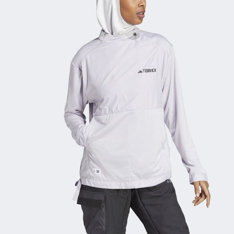 (WMNS) adidas Terrex Made To Be Remade Hiking Midlayer Top 'Purple' HN2936 sold by KicksCrew product image thumbnail 5