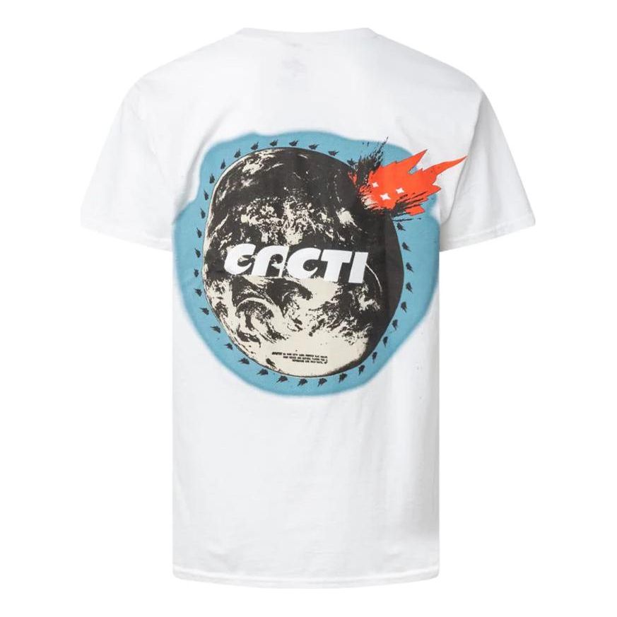 Travis Scott Cactus Jack SS22 Cacti Brace For Impact Tee 'White' CACTSS13WHITE sold by KicksCrew product image thumbnail 2