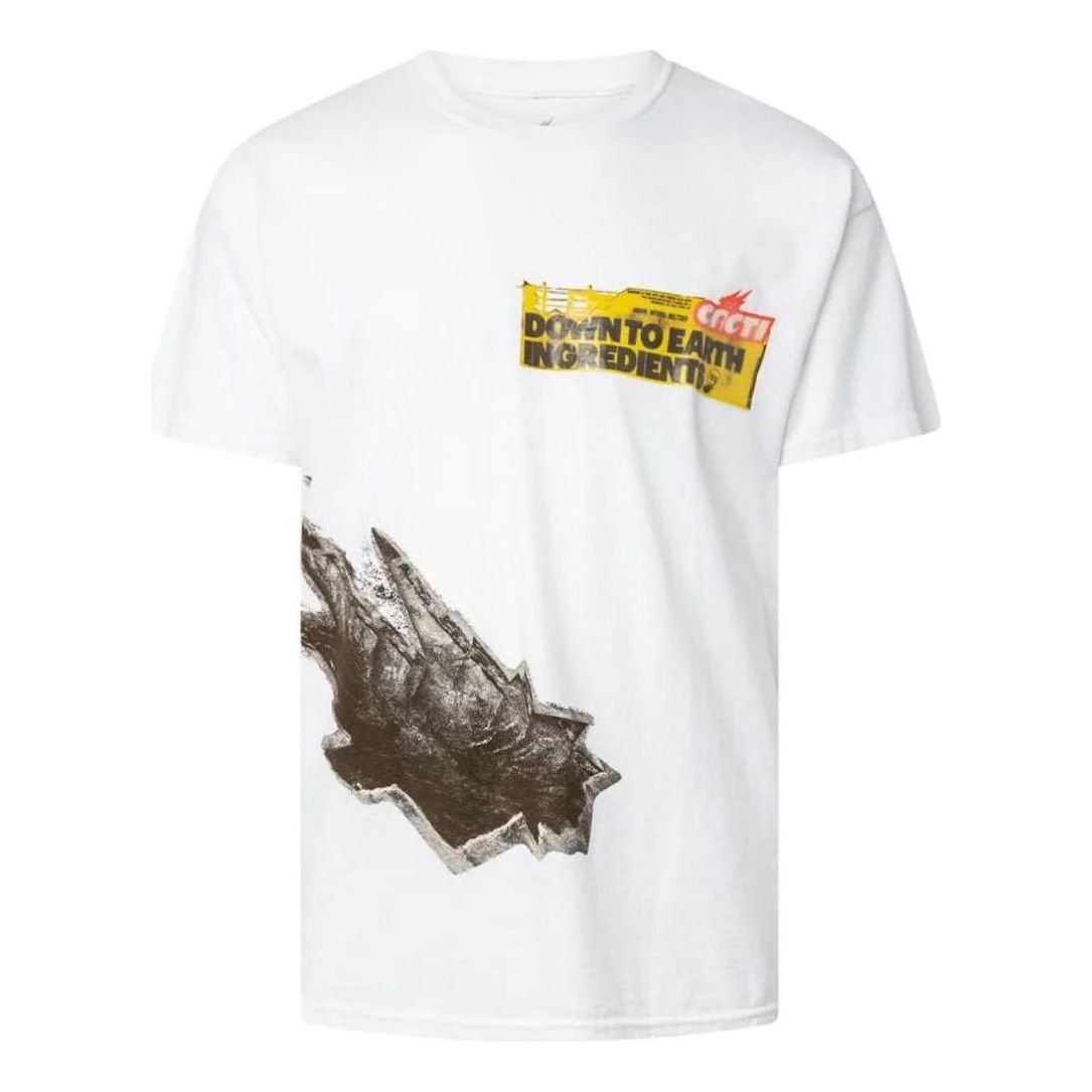 Travis Scott Cactus Jack SS22 Cacti Brace For Impact Tee 'White' CACTSS13WHITE sold by KicksCrew