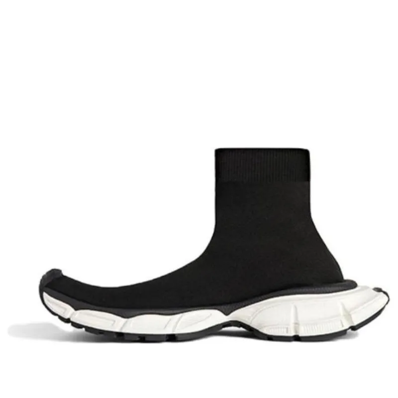 (WMNS) Balenciaga 3XL Sock Sneakers 'Black Recycled Knit' 758429W2DG11090 sold by KicksCrew