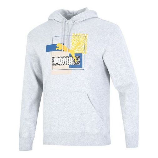 Puma Brand Love TR Logo Hoodie 'Grey' 537851-04 sold by KicksCrew