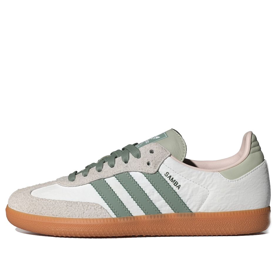 adidas Samba 'Cloud White Silver Green' ID0492 sold by KicksCrew