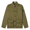STONE ISLAND Vintage Canvas 3 Pocket Jacket 'Olive Green' 7415439WN-V0158 sold by KicksCrew