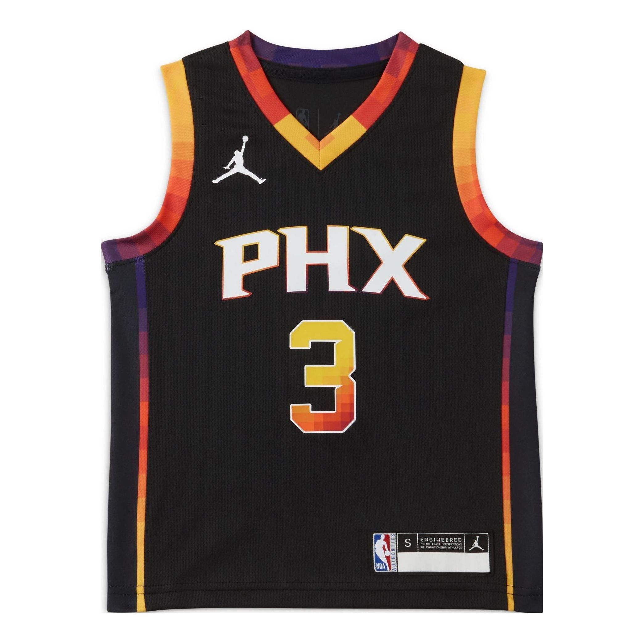 (GS) Air Jordan Phoenix Suns Devin Booker jersey 'Black' FJ4871-010 sold by KicksCrew