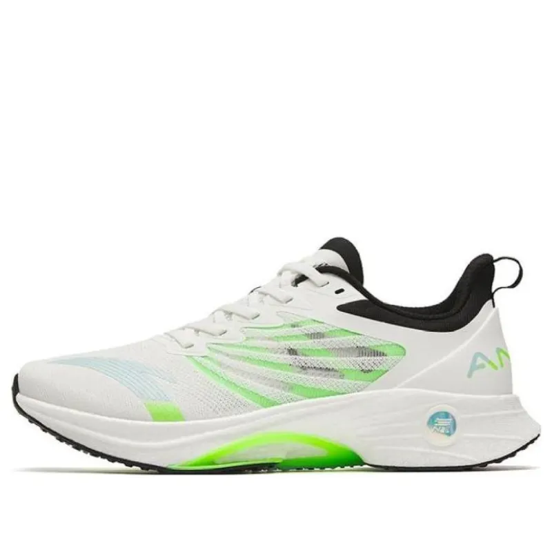 ANTA Mach 3.0 'White Neon Green' 112325583-5 sold by KicksCrew
