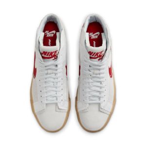 Nike SB Zoom Blazer Mid 'Deconstructed White University Red Gum' FD5113-100 sold by KicksCrew