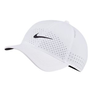 (WMNS) Nike Featherlight Running Cap 'White' DC4090-100 sold by KicksCrew