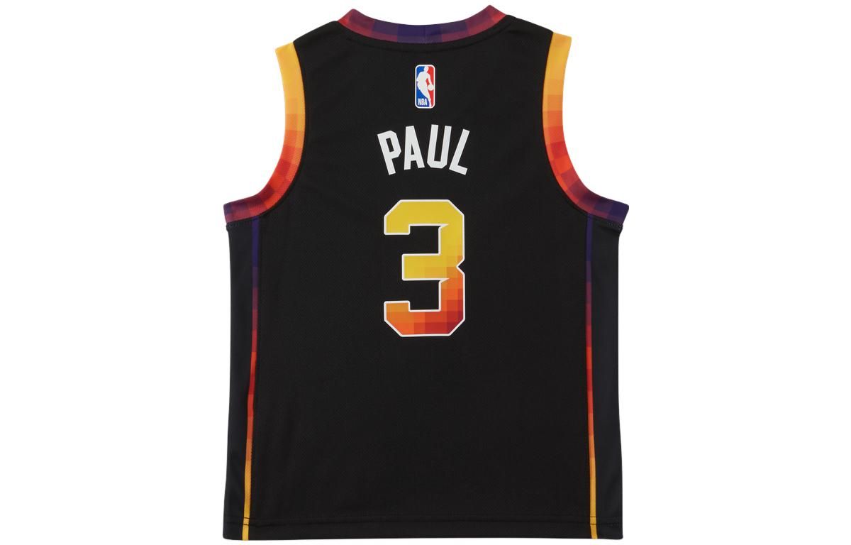 (GS) Air Jordan Phoenix Suns Devin Booker jersey 'Black' FJ4871-010 sold by KicksCrew product image thumbnail 3