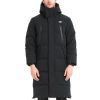 New Balance Nylon Street Style Plain Long Down Jacket 'Black' NP846061-BK sold by KicksCrew