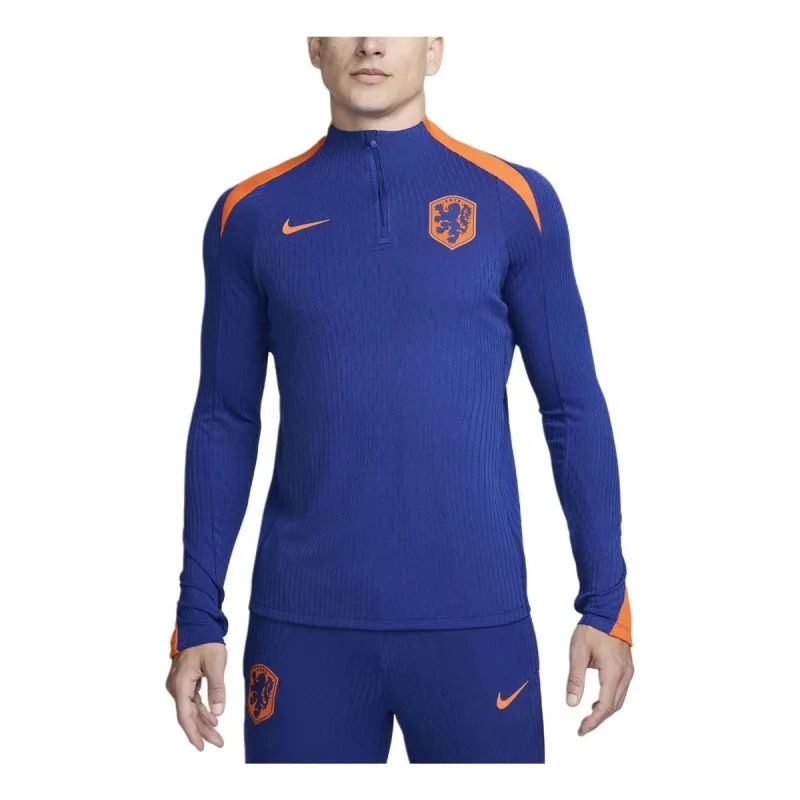 Nike Dri-FIT ADV Soccer Netherlands Strike Elite Knit Drill Top 'Royal Blue' FJ1931-455 sold by KicksCrew