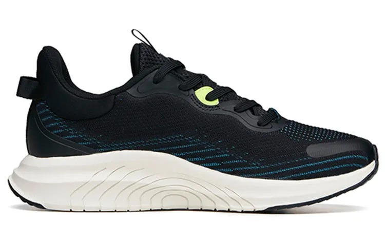 ANTA Running Series Sneakers 'Black Blue Stripes Green' 112135558S-1 sold by KicksCrew product image thumbnail 2