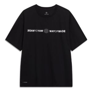 Li-Ning Way Of Wade Graphic T-shirt 'Black' AHST329-1 sold by KicksCrew