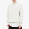 A-COLD-WALL* Logo Crew Sweatshirt 'White' ACWMW032-CHALK sold by KicksCrew