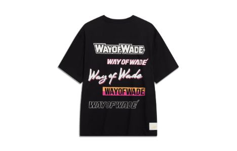 Li-Ning Way Of Wade Graphic T-shirt 'Black' AHST329-1 sold by KicksCrew