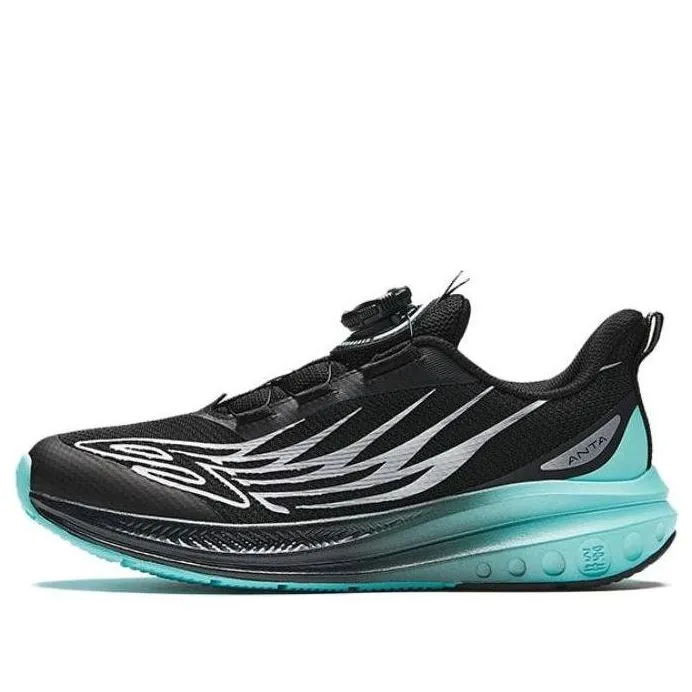 (GS) ANTA Running Shoes 'Black Blue' 312345530-4 sold by KicksCrew