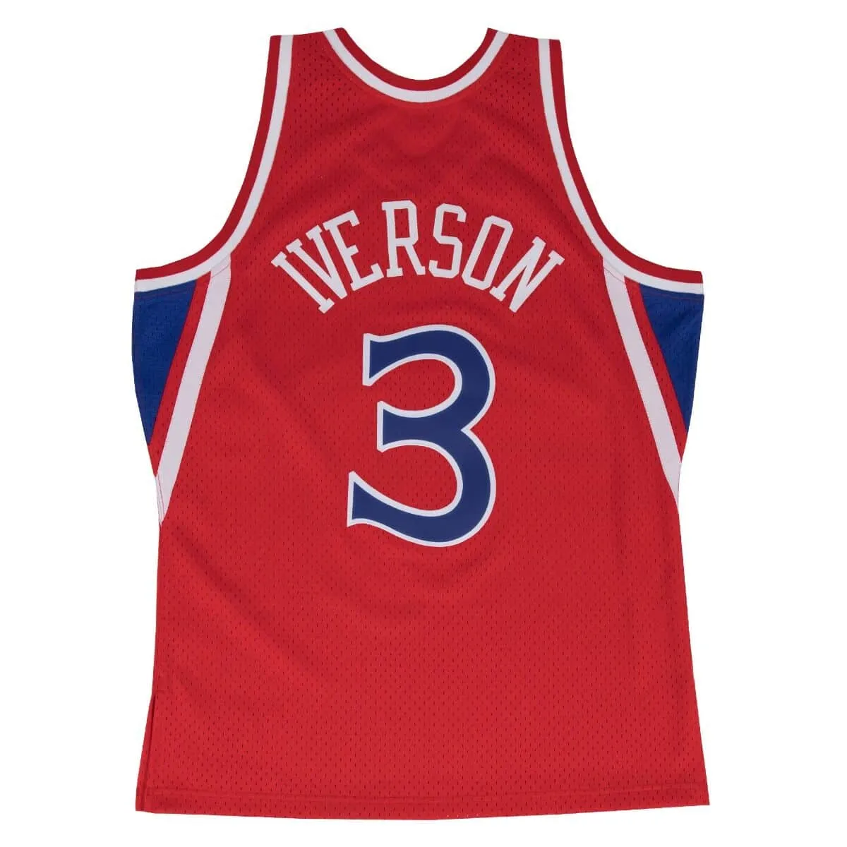 Mitchell & Ness x NBA Philadelphia 76ers 1996-97 Road Swingman Jerseys 'Allen Iverson 3' AJY4CP19161-P76SCAR96AIV sold by KicksCrew product image thumbnail 2