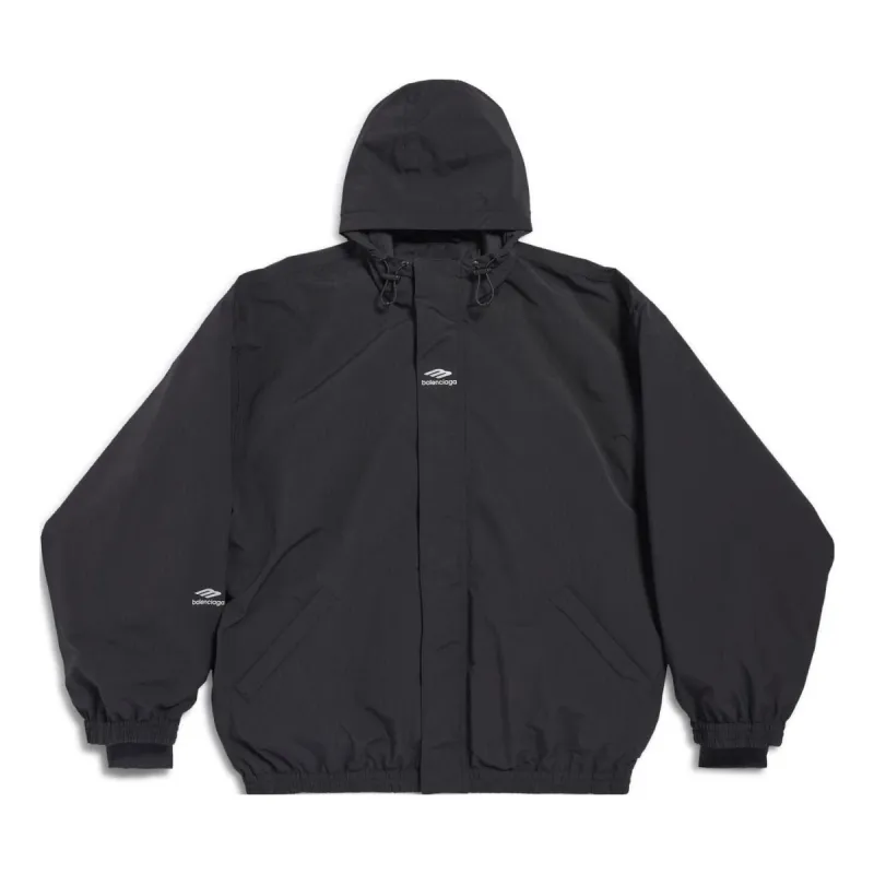 Balenciaga 3B Sports Icon Ski Parka 'Black' 773988TPO411000 sold by KicksCrew