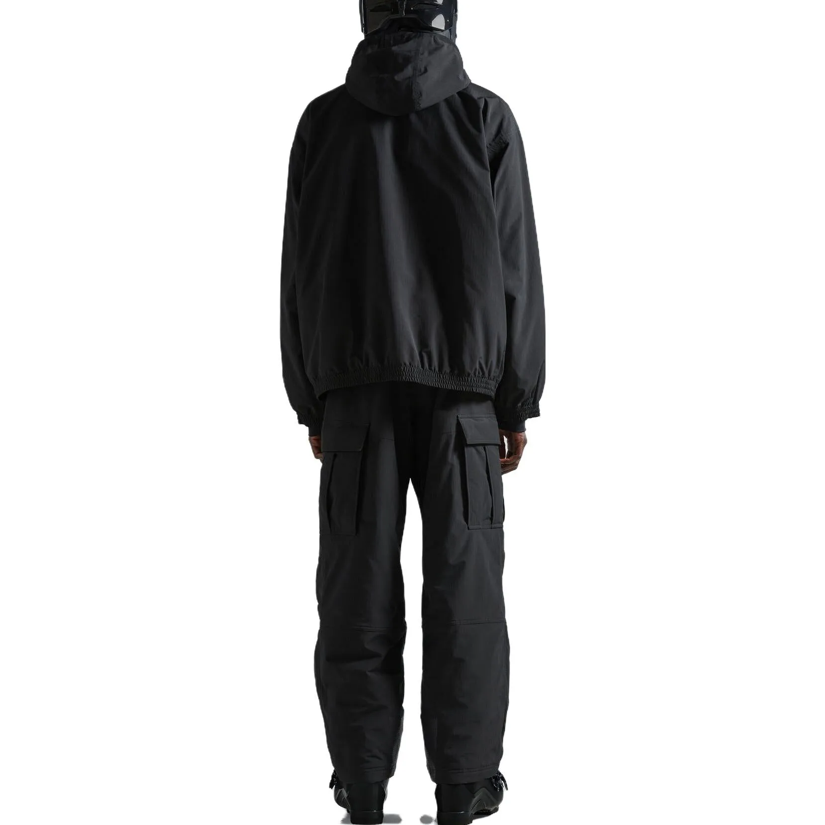 Balenciaga 3B Sports Icon Ski Parka 'Black' 773988TPO411000 sold by KicksCrew product image thumbnail 3