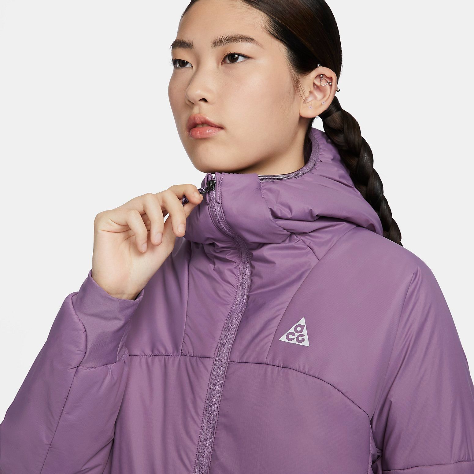 (WMNS) Nike ACG Therma-Fit ADV "Rope De Dope" Jacket 'Purple' DQ5841-536 sold by KicksCrew product image thumbnail 3