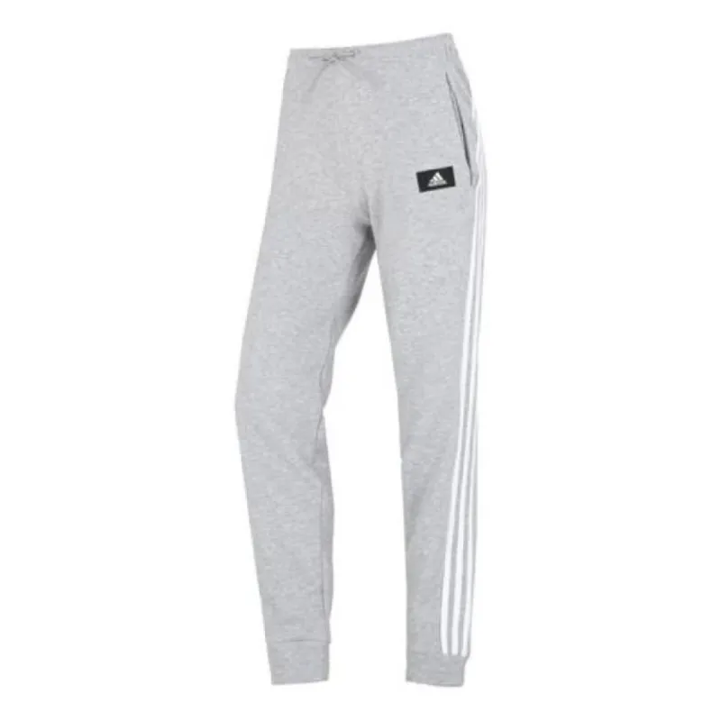 (WMNS) adidas Future Icons 3-Stripes Pants Asia Sizing 'Grey' H57312 sold by KicksCrew