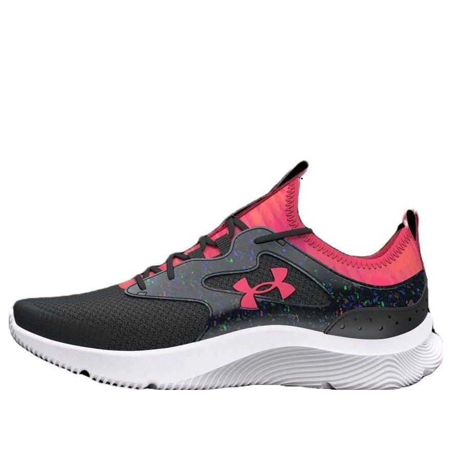 (GS) Under Armour Infinity 2.0 Running Shoes 'Black Pink' 3026166-002 sold by KicksCrew
