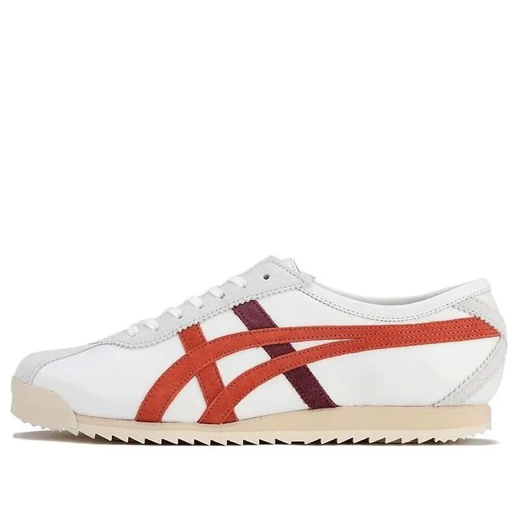 (WMNS) Onitsuka Tiger Limber 66 Prestige Sneakers 'White Orange Red' 1182A096-102 sold by KicksCrew