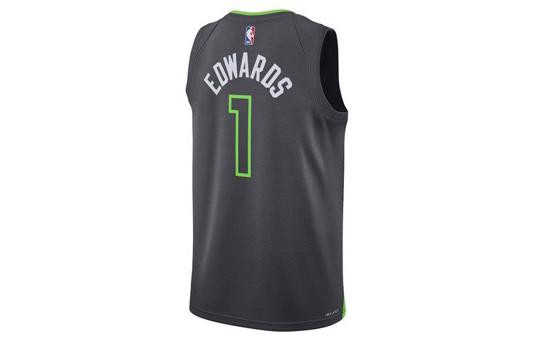 Air Jordan x NBA Minnesota Timberwolves Jerseys 'Anthony Edwards 1' DO9534-062 sold by KicksCrew product image thumbnail 2