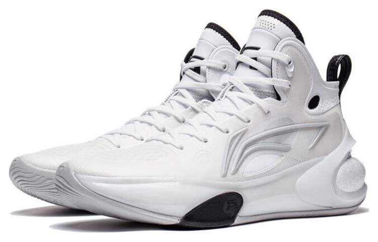 Li-Ning Yushuai 17 Mid 'Black White' ABAT043-4 sold by KicksCrew product image thumbnail 4