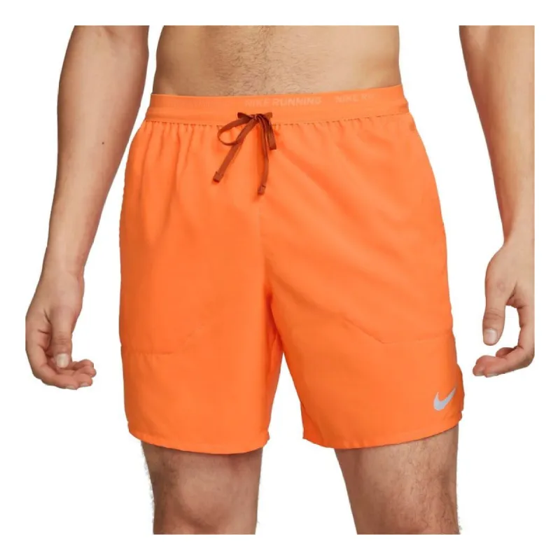 Nike Dri-FIT Stride 7-Inch Brief-Lined Shorts 'Orange' DM4761-885 sold by KicksCrew