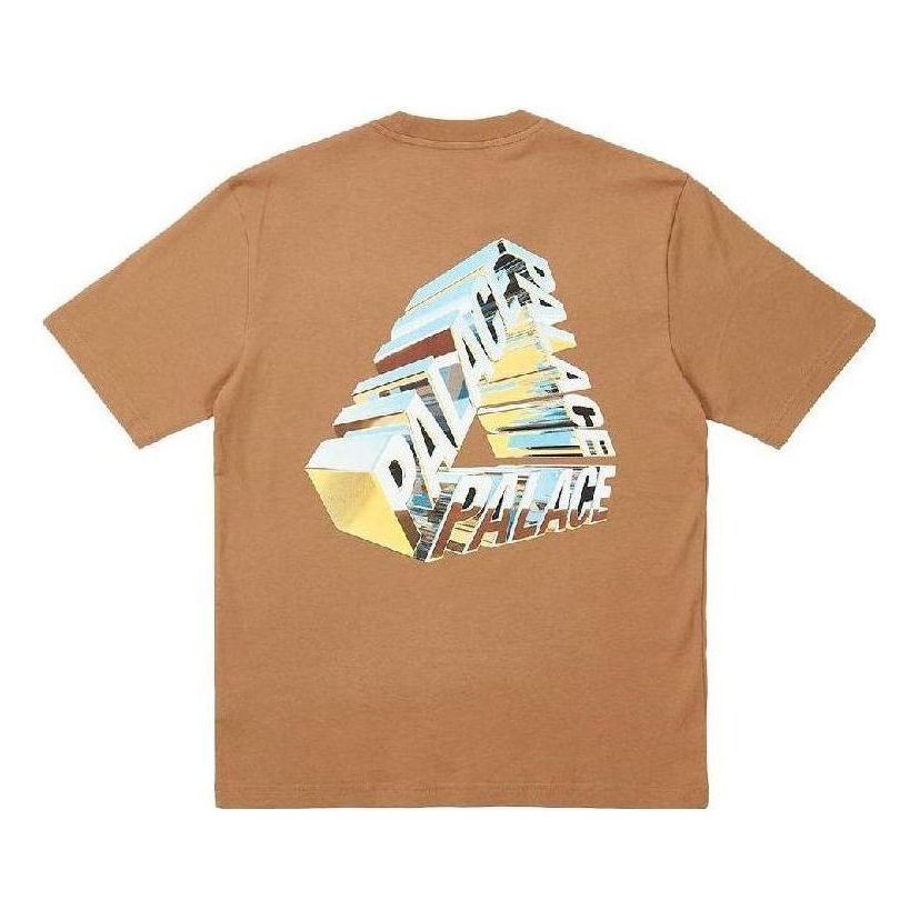 Palace Tri-Chrome T-Shirt 'Mocha' P24TS090 sold by KicksCrew
