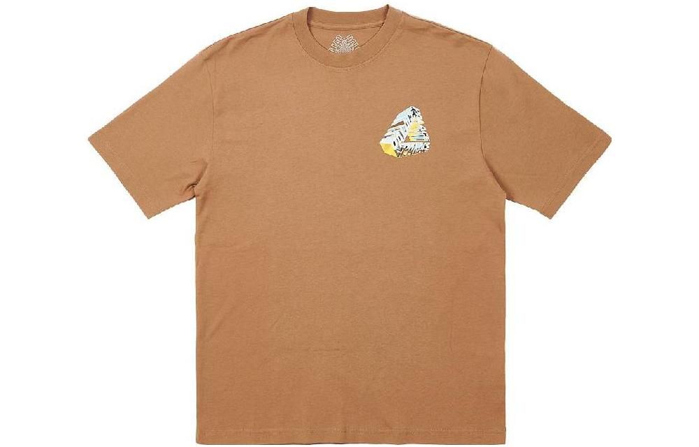 Palace Tri-Chrome T-Shirt 'Mocha' P24TS090 sold by KicksCrew product image thumbnail 2