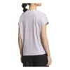 (WMNS) adidass Lounge Silky T-Shirt 'Purple' IM8860 sold by KicksCrew