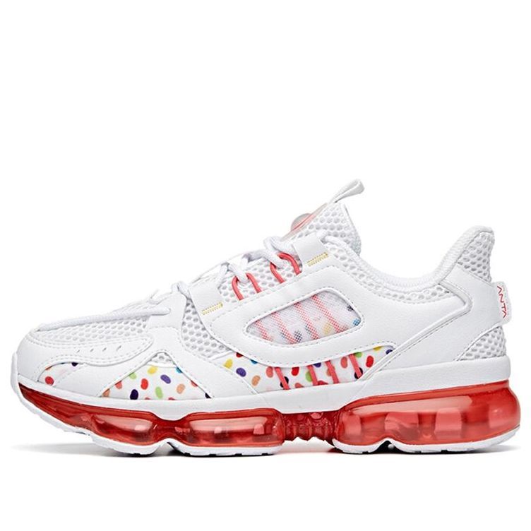 (WMNS) ANTA New Air Cushion Running Shoes 'White Red' 922025504-8 sold by KicksCrew
