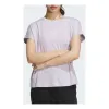 (WMNS) adidass Lounge Silky T-Shirt 'Purple' IM8860 sold by KicksCrew
