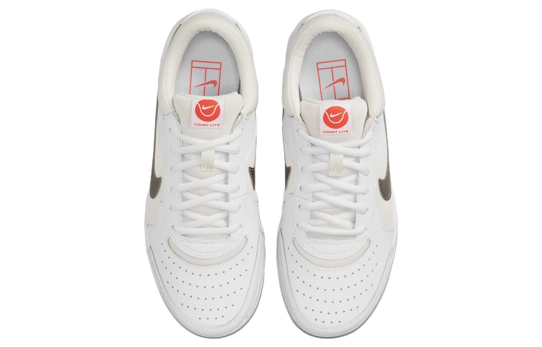 (WMNS) Nike Zoom Court Lite 3 'White Dark Silver' DH1042-102 sold by KicksCrew product image thumbnail 4