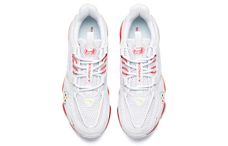 (WMNS) ANTA New Air Cushion Running Shoes 'White Red' 922025504-8 sold by KicksCrew product image thumbnail 3