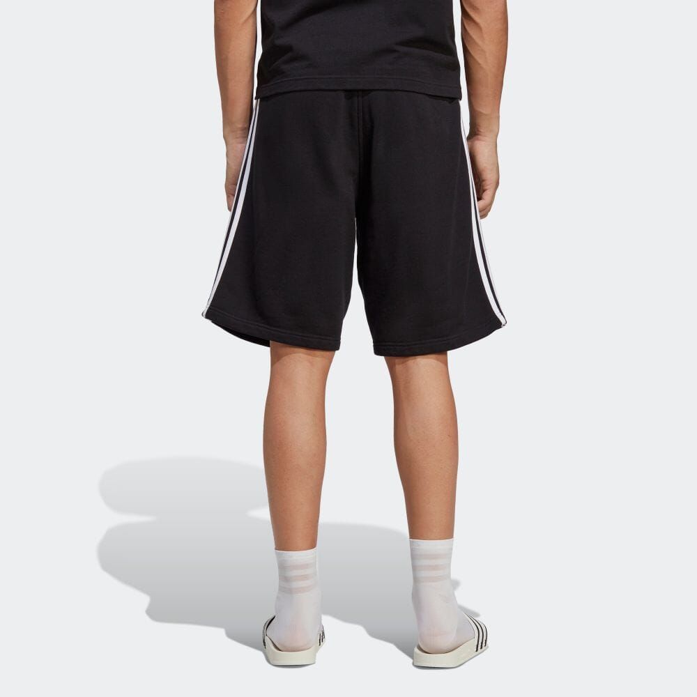 adidas originals Adicolor Classics 3-Stripes Sweat Shorts 'Black' IA6351 sold by KicksCrew product image thumbnail 3