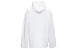 Balenciaga Blurred Logo Distress Hoodie 'White' 661711TKVD69040 sold by KicksCrew