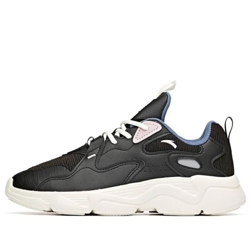 (WMNS) ANTA Life Series Sneakers 'Black' 122048860-3 sold by KicksCrew