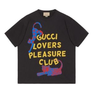 Gucci Cotton Jersey T-Shirt With Print 'Black' 616036-XJFWP-1142 sold by KicksCrew