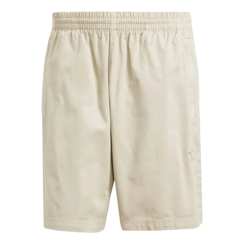 adidas Trefoil Essentials+ Dye Woven Shorts 'Beige' IS1733 sold by KicksCrew
