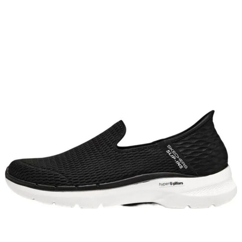 Skechers Go Walk 6 Shoes 'Black White' 894234-BLK sold by KicksCrew