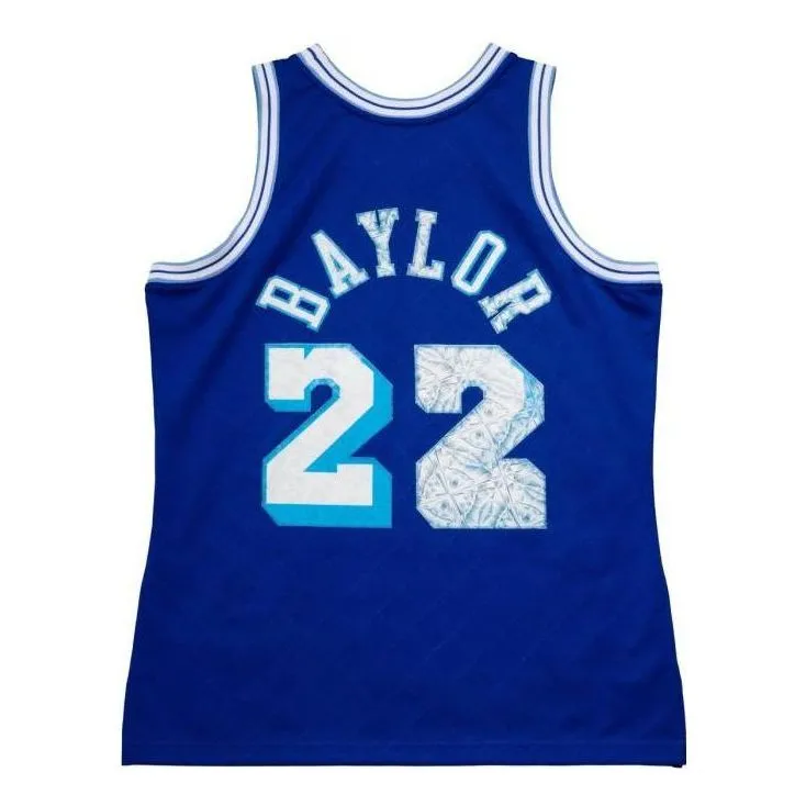 Mitchell & Ness x NBA Los Angeles Lakers 1960-61 Swingman Jersey 'Elgin Baylor 22' SMJY1202-LAL60EBYBLUE sold by KicksCrew product image thumbnail 2