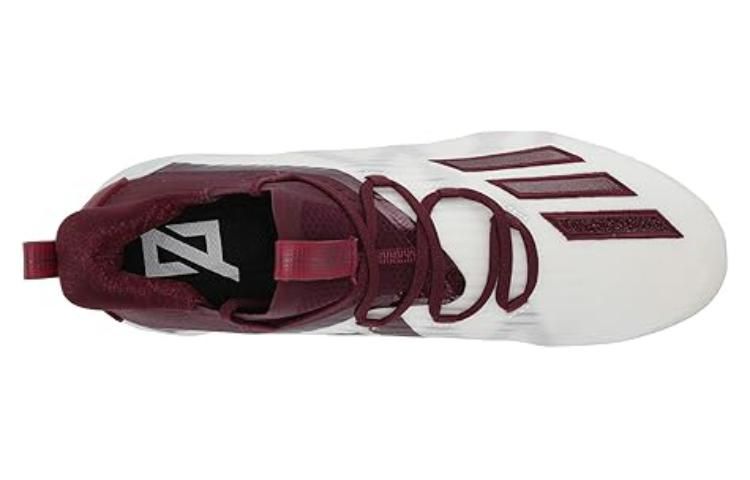 adidas Adizero Cleat 'White Burgundy' B07S456PHJ sold by KicksCrew product image thumbnail 4