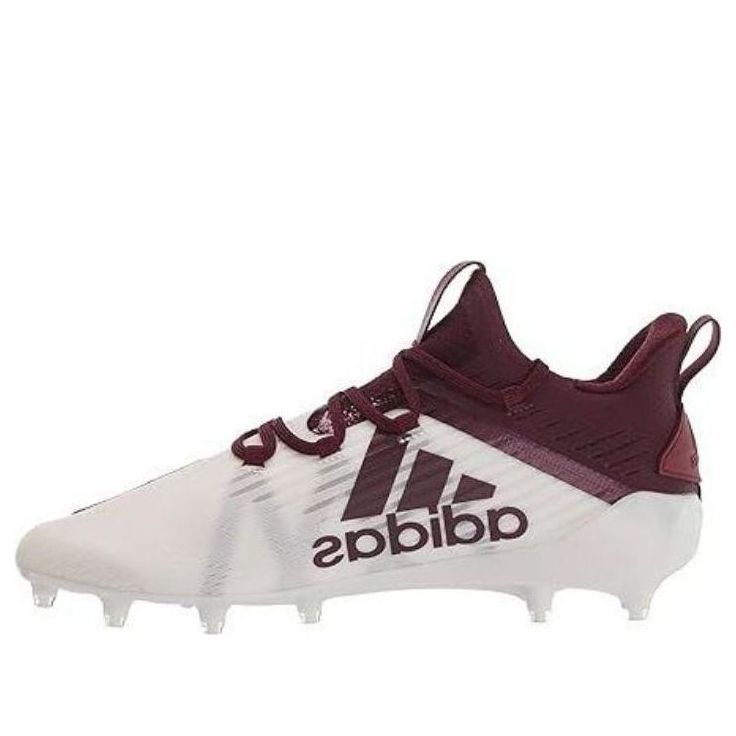 adidas Adizero Cleat 'White Burgundy' B07S456PHJ sold by KicksCrew