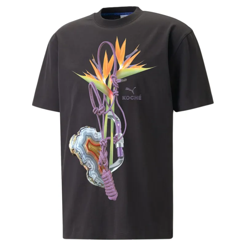 PUMA x Koche Graphic T-Shirt 'Black' 538804-01 sold by KicksCrew