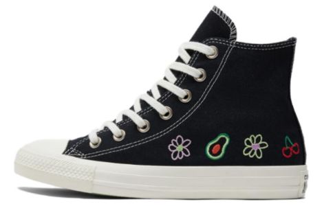 Converse Chuck Taylor All Star High 'Festival Embroidered Fruits & Florals' A06065C sold by KicksCrew