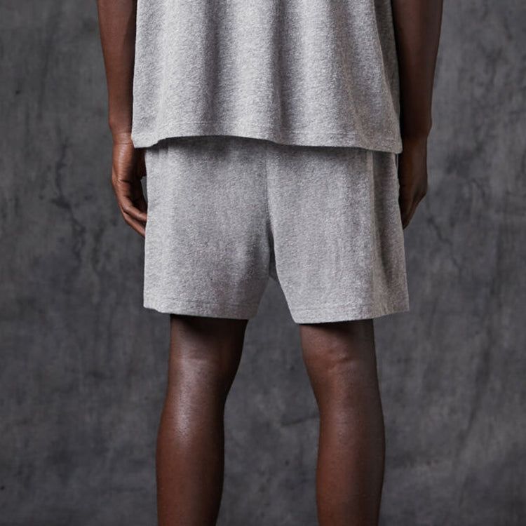 Fear of God Essentials FW20 Lounge Shorts 'Heather Oatmeal' FOG-FW20-176 sold by KicksCrew product image thumbnail 3