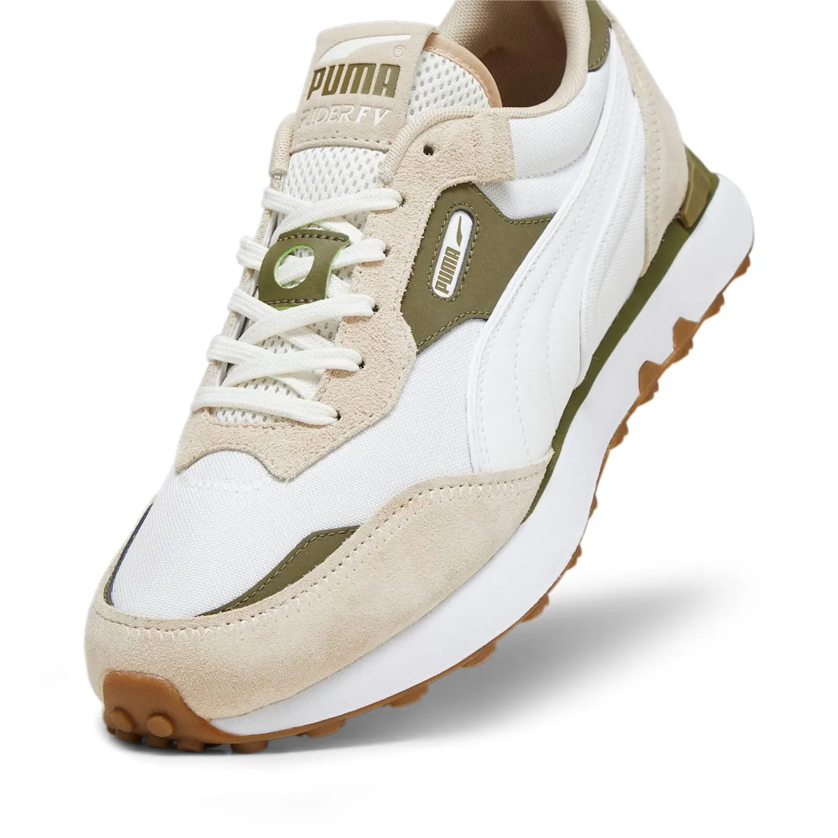 PUMA Rider FV Base 'Warm White Olive Drab' 393231-01 sold by KicksCrew product image thumbnail 5