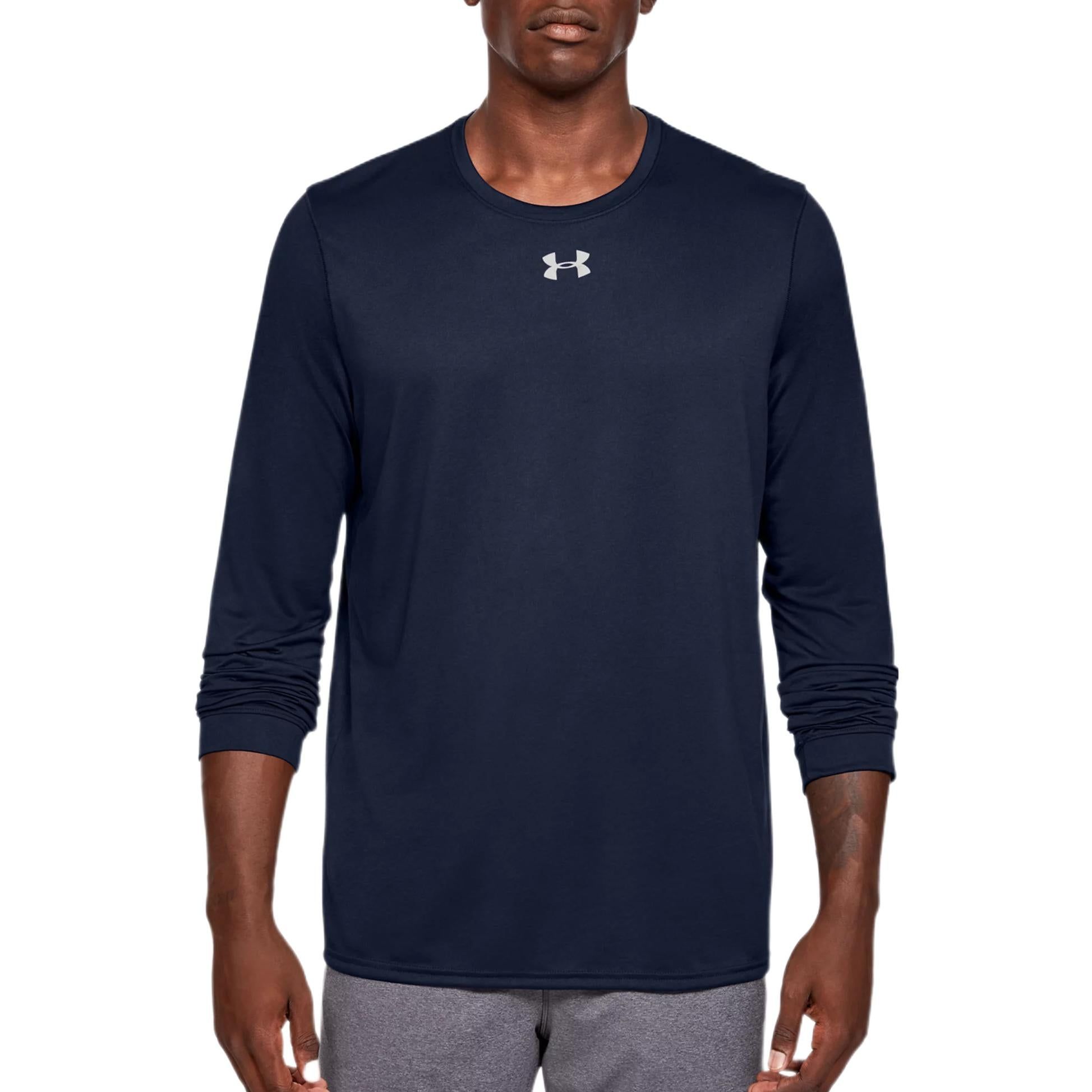 Under Armour 2.0 Long Sleeve Locker T-shirt 'Navy' 1305776-410 sold by KicksCrew product image thumbnail 3